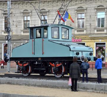 OTL a amplasat o locomotivă veche de 106 ani în vecinătatea turbo-giraţiei 